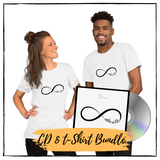 Elevate CD & Unisex T-shirt Bundle (White/Light Colour)